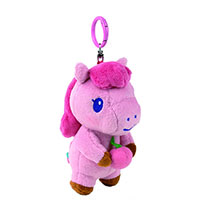 #グリーティングライフ スモモモモモモモモ･ぬいぐるみチャーム カラビナ付  MOZ-31