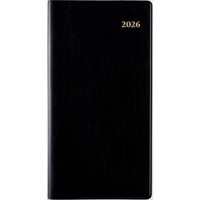 #高橋書店(日本国内のみ) 手帳 2026年 マンスリー ニューダイアリー 8 黒 No.75 (2025年 12月始まり)