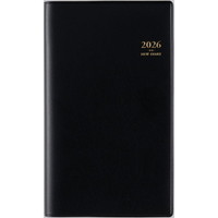 #高橋書店(日本国内のみ) 手帳 2026年 ウィークリー ニューダイアリー アルファ 9 黒 No.111 (2025年 12月始まり)