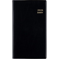 #高橋書店(日本国内のみ) 手帳 2026年 ウィークリー ニューダイアリー ミニ 1 黒 No.133 (2025年 12月始まり)