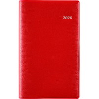 #高橋書店(日本国内のみ) 手帳 2026年 ウィークリー ティーズミニ 4 レッド No.150 (2025年 11月始まり)