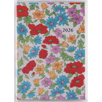 #高橋書店(日本国内のみ) 手帳 2026年 B7 マンスリー ラフィーネ プチ 3 花柄 No.257 (2025年 11月始まり)