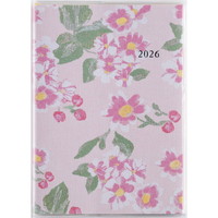 #高橋書店(日本国内のみ) 手帳 2026年 A6 マンスリー ラフィーネ 3 花柄 No.283 (2025年 11月始まり)