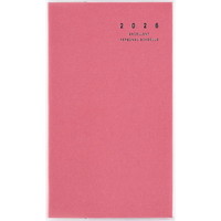#高橋書店(日本国内のみ) 手帳 2026年 マンスリー リベル インデックス 2 ピンク No.302 (2025年 11月始まり)