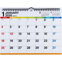 #高橋書店（日本国内のみ） 2026年 カレンダー 壁掛け A4 E68