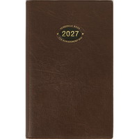 #高橋書店（国内販売のみ） 手帳 27年度版 ウィークリー ビジネス手帳 4 茶 No.52 （2026年 12月始まり）