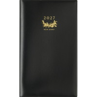 #高橋書店（国内販売のみ） 手帳 27年度版 ウィークリー ニューダイアリー アルファ 6 黒 No.103 （2026年 12月始まり）