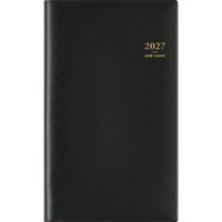 #高橋書店（国内販売のみ） 手帳 27年度版 ウィークリー ニューダイアリー アルファ 9 黒 No.111 （2026年 12月始まり）