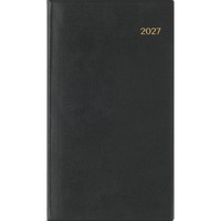 #高橋書店（国内販売のみ） 手帳 27年度版 マンスリー ニューダイアリー スリム 1 黒 No.120 （2026年 11月始まり）