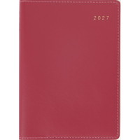 #高橋書店（国内販売のみ） 手帳 27年度版 A6 ウィークリー リシェル 2 ビーツレッド No.212 （27年度版 1月始まり）
