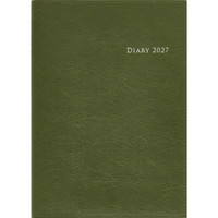#高橋書店（国内販売のみ） 手帳 27年度版 A5 ウィークリー デスクダイアリー カジュアル 6 モスグリーン No.436 （2026年 12月始まり）