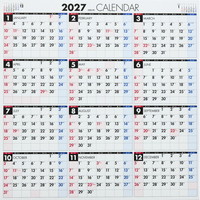 #高橋書店（国内販売のみ） 27年度版 カレンダー 壁掛け A2変型 E3