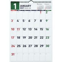 #高橋書店（国内販売のみ） 27年度版 カレンダー 壁掛け B4 E70