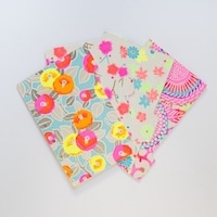 #尚雅堂 手帳関連小物 友禅インデックス Mini6 neon 54021