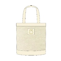 #BSS(国内販売のみ） 身辺雑貨 ミニトートバック  WH EB544WH