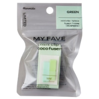 #カンミ堂 ふせん ミニクリップココフセン･MYFAVE 60枚入 グリーン CF-8817