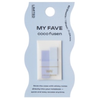 #カンミ堂 ふせん ココフセン･ミニ･COLOR･MYFAVE 60枚入 ブルー CF-8904