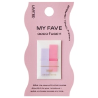 #カンミ堂 ふせん ココフセン･ミニ･COLOR･MYFAVE 60枚入 ローズレッド CF-8910