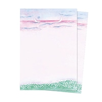 #スコープ レター レターセット･魔法の咲く丘 A5 三日月の舟 10136