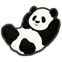 #ワールド商事 生活雑貨 アニマルラバーマグネット  パンダ 151751