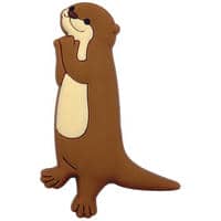 #ワールド商事 生活雑貨 アニマルラバーマグネット  カワウソ 151829