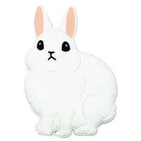 #ワールド商事 生活雑貨 アニマルラバーマグネット  ウサギ 152147