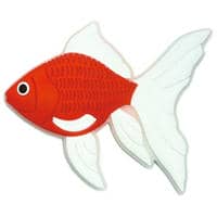 #ワールド商事 生活雑貨 アクアチックラバーマグネット  金魚 152451