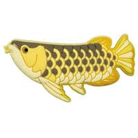 #ワールド商事 生活雑貨 アクアチックラバーマグネット  アロワナ 152604