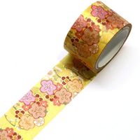 #カミイソ産商 マスキングテープ kimono美　雪輪梅丸 25mm×5m巻き  GR-2020