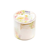 #カミイソ産商（国内販売のみ） 付箋 SAIENロール付箋 4design･25Sheet hanazono GR-5010