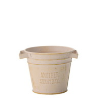 #ケー・イー・アイ ポット 2.5寸多肉用ポット缶  ピンク 4143-PK