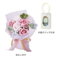 #ケー・イー・アイ ソープフラワー フレームバッグソープフラワーブーケ  ピンク 5239-PK