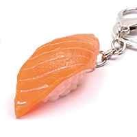 #エルベール チャーム 食品サンプルチャーム  サーモン握り KHP-07