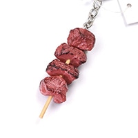 #エルベール チャーム 食品サンプルチャーム  牛串 KHP-39