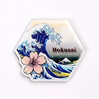 #エルベール マグネット アクリルマグネット  ＨＯＫＵＳＡＩ  MGN-65
