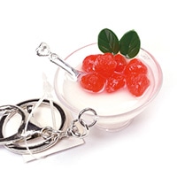 #エルベール チャーム 食品サンプルチャーム  スイーツイチゴﾞ KHP-102