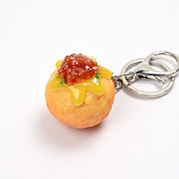 #エルベール チャーム 食品サンプルチャーム  たこ焼き9 KHP-142