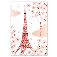 #KITERA レター ポストカード･Yamasanka  桜 R0392501