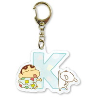 #ティーズファクトリー(国内販売のみ） キーホルダー クレヨンしんちゃんイニシャルアクリルキーホルダー  パジャマＫ KS-5541345K