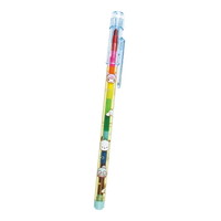 #ティーズファクトリー(国内販売のみ） 色鉛筆 サンリオキャラクターズロケット色鉛筆  フェイスコレクション SR-5543436FC