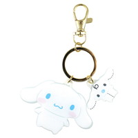#ティーズファクトリー(国内販売のみ） 身辺雑貨 サンリオキャラクターズダイカットツインキーホルダー　  シナモロール SR-5546697CR