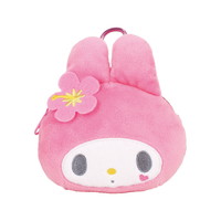 #ティーズファクトリー(国内販売のみ） 身辺雑貨 サンリオキャラクターズカラビナ付きぬいぐるみファスナーマスコット　  マイメロディ SR-5546709MM