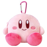 #ティーズファクトリー(国内販売のみ） 身辺雑貨 星のカービィカラビナ付きぬいぐるみファスナーマスコット　  カービィ HK-5546736KB