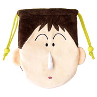 #ティーズファクトリー(国内販売のみ） 身辺雑貨 クレヨンしんちゃんぬいぐるみ巾着　  ボーちゃん KS-5530471BO