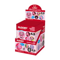 #ティーズファクトリー(国内販売のみ） 身辺雑貨 グルーミーシークレット刺繍缶バッジ　 単品・10種  GL-5547476SC