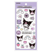#ティーズファクトリー(国内販売のみ） シール サンリオキャラクターズペタメロウステッカーズ　  ペタペタステッカーズ･クロミ SR-5546945KU