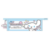 #ティーズファクトリー(国内販売のみ） 身辺雑貨 サンリオキャラクターズチャーム付きフチイロペンポーチ  ステッカーズ･シナモロール SR-5543959CR