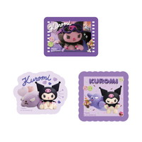 #ティーズファクトリー(国内販売のみ） ステッカー MYMELODY&KUROMI･クリアステッカーセット　  クロミ SR-5549021KU