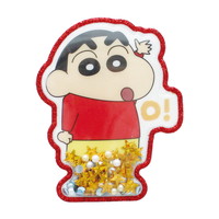 #ティーズファクトリー(国内販売のみ） ステッカー クレヨンしんちゃん･BIGキラキラシェイカーステッカー　  しんちゃん KS-5549062SN