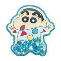#ティーズファクトリー(国内販売のみ） ステッカー クレヨンしんちゃん･BIGキラキラシェイカーステッカー　  パジャマしんちゃん KS-5549064PS